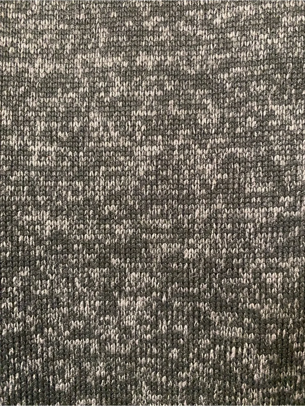 Ideology Charcoal Gray & Black Heather Cowl Neck Fleece Sweater Top Size 1X